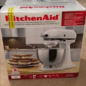 Never opened KitchenAid mixer